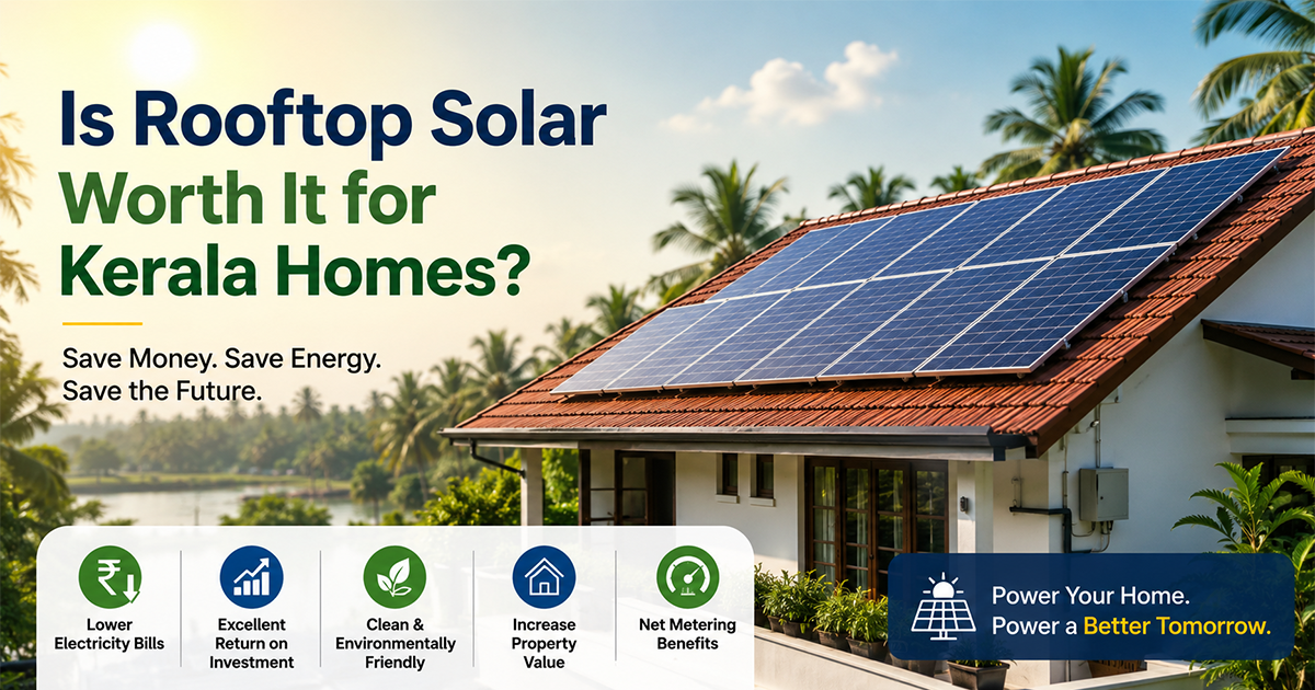 Is Rooftop Solar Worth It for Kerala Homes?